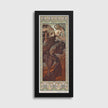 Alphonse Mucha - L'Etoile du Soir Art Nouveau Vintage Poster