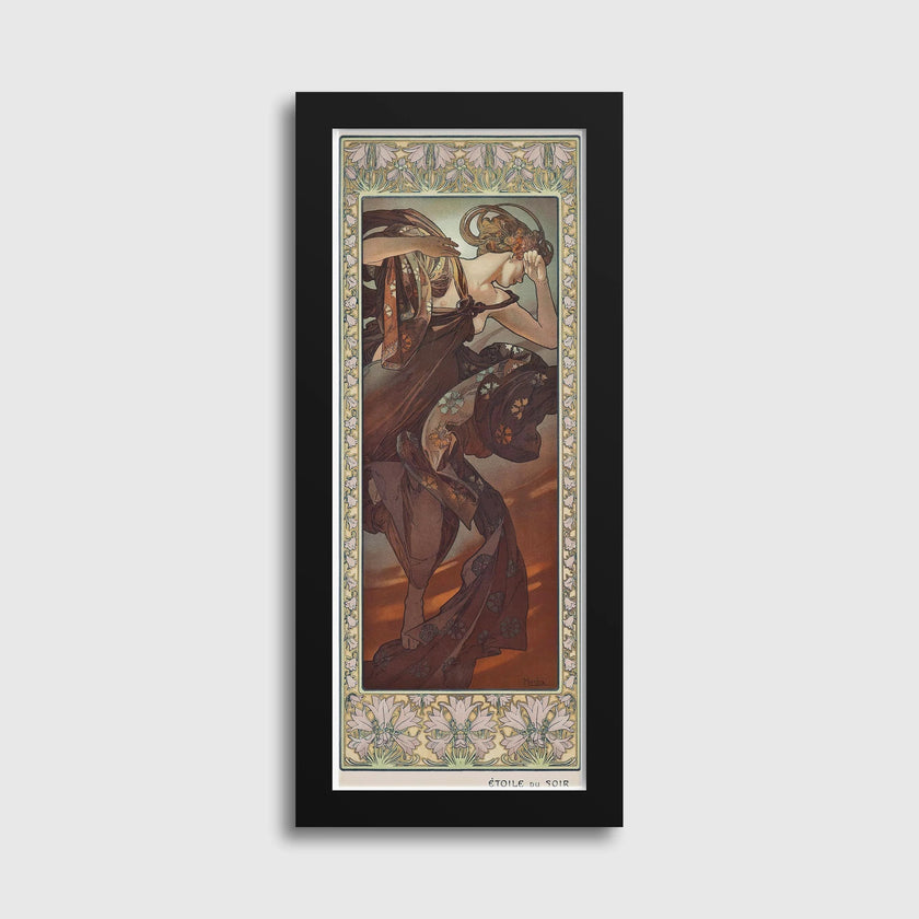Alphonse Mucha - L'Etoile du Soir Art Nouveau Vintage Poster