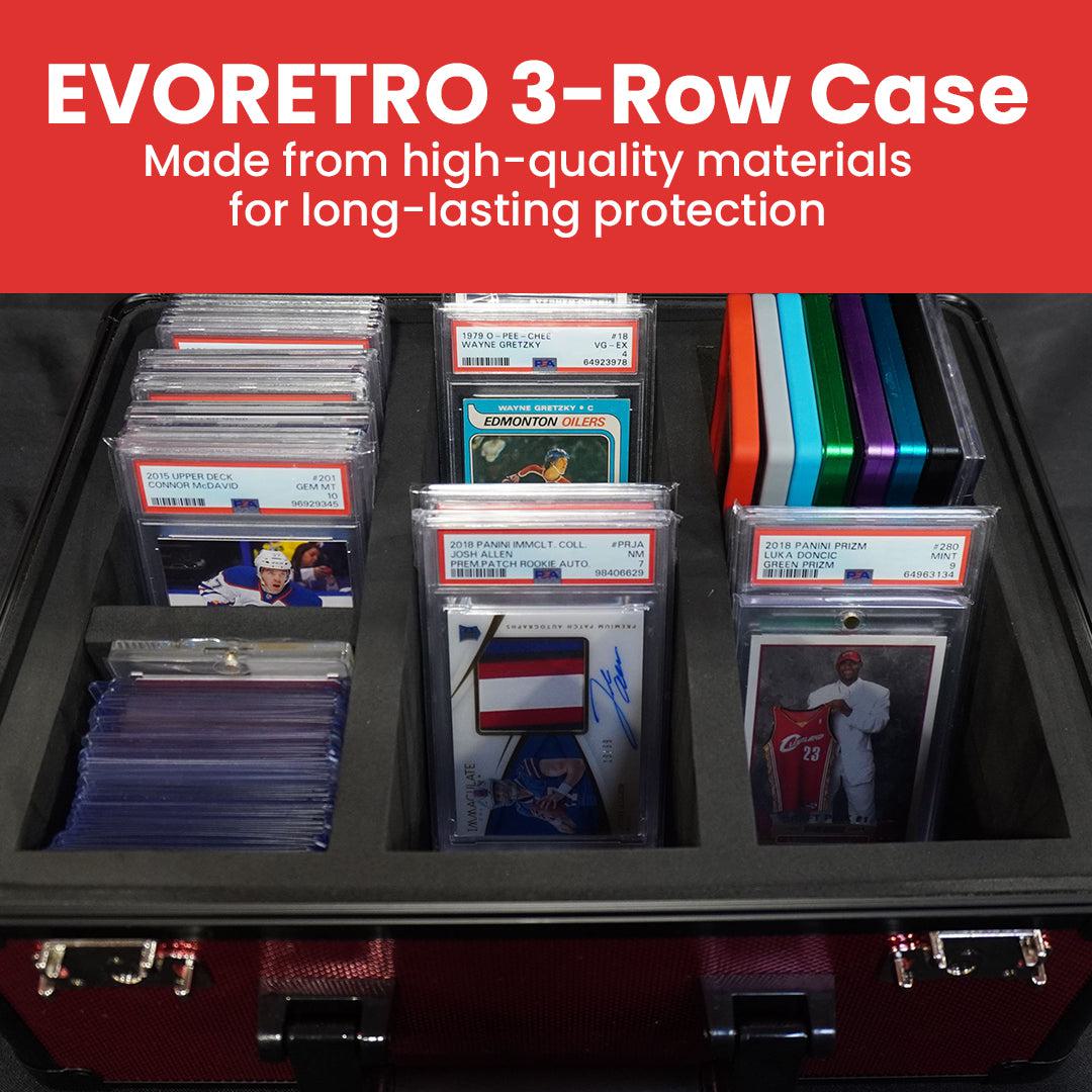 EVORETRO Graded Card Storage Box, TSA Lock