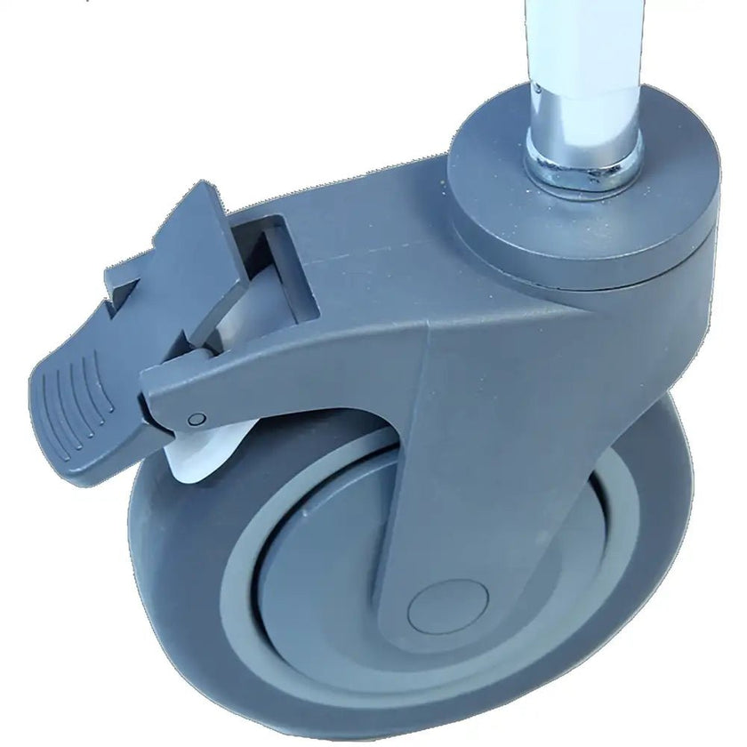 Aluminum Rahab Commode Casters