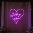 Always and Forever Neon Sign