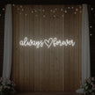 Always Heart Forever Neon Sign
