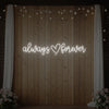 Always Heart Forever Neon Sign