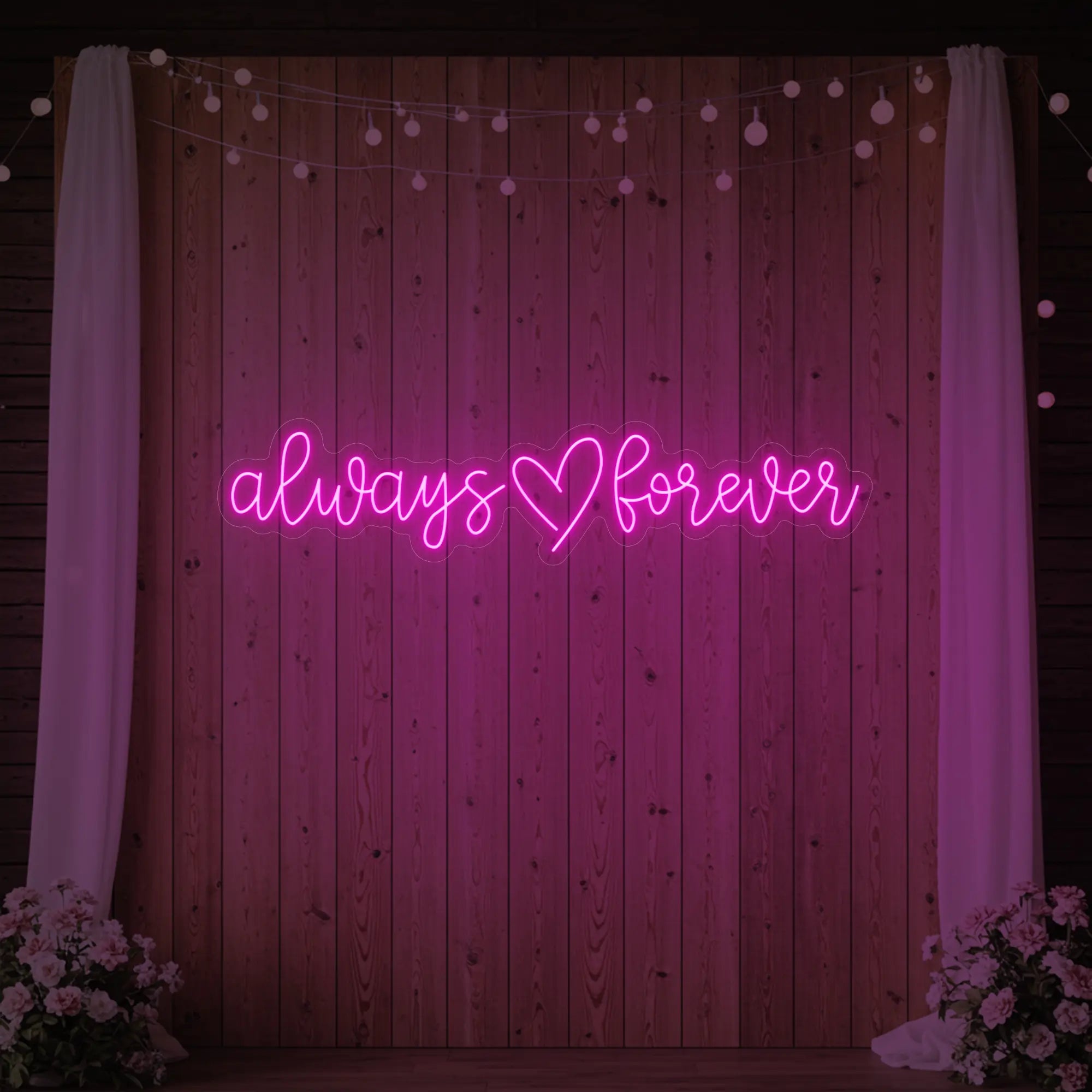 Always Heart Forever Neon Sign
