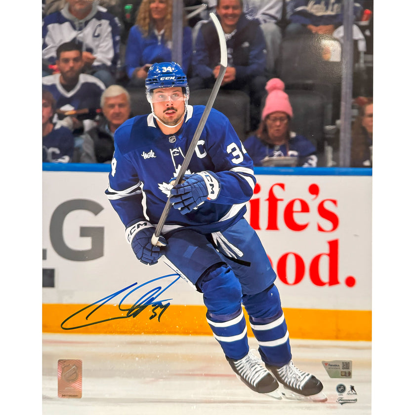 Auston Matthews Autographed Toronto Maple Leafs 