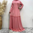 Amazing Simple Maxi Gown Abaya Dress for Sophisticated Arab Dubai Turkey Middle Eastern Women.