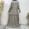 Amazing Simple Maxi Gown Abaya Dress for Sophisticated Arab Dubai Turkey Middle Eastern Women.