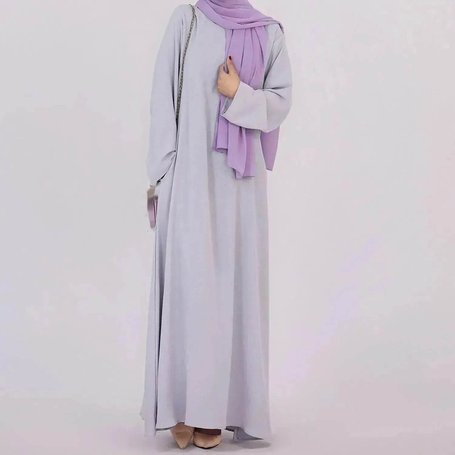 Middle East Dubai Turkey Multi-color Plus Size Women's Dress