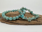 Amazonite Bracelet — 8mm & Chip