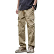 American Fashion Brand Workwear Men's Spring And Autumn Loose Straight Wide-leg Pants