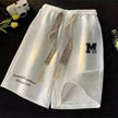 American High Street Fashionable Large Trunks Loose Sports And Leisure Middle Pants