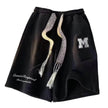 American High Street Fashionable Large Trunks Loose Sports And Leisure Middle Pants