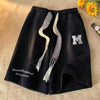 American High Street Fashionable Large Trunks Loose Sports And Leisure Middle Pants