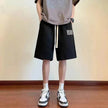 American Retro Shorts Male Student Hong Kong Style Trendy Fashion Fifth Pants Casual