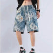 American Retro Shorts Men's Summer Japanese Ins Beach Pants