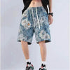 American Retro Shorts Men's Summer Japanese Ins Beach Pants