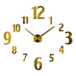 American Style Creative Three-Dimensional Decoration DIY Mirror Wall Stickers Nordic Clocks