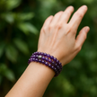 Amethyst Gemstone Bracelet