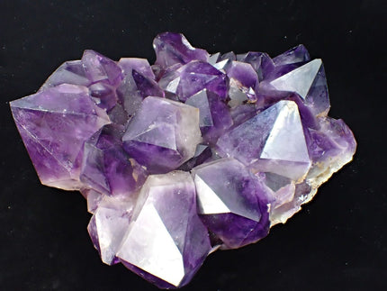Amethyst Cluster with Deep Purple Zoning & White Matrix, Congo 4.62 kg, 10