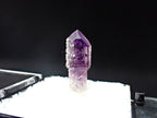 Amethyst with Analcime – Goboboseb Mountains, Namibia – Deep Purple Scepter – Micro Specimen (19mm)