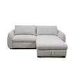 Amira Pullout Sleeper Sectional with Storage Chaise