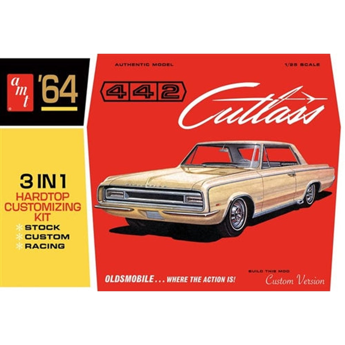 AMT 1964 Old Cutlass 442 Hardtop 1:25 Plastic Model Kit