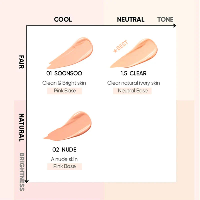 Amuse Dew Jelly Vegan Cushion 15g