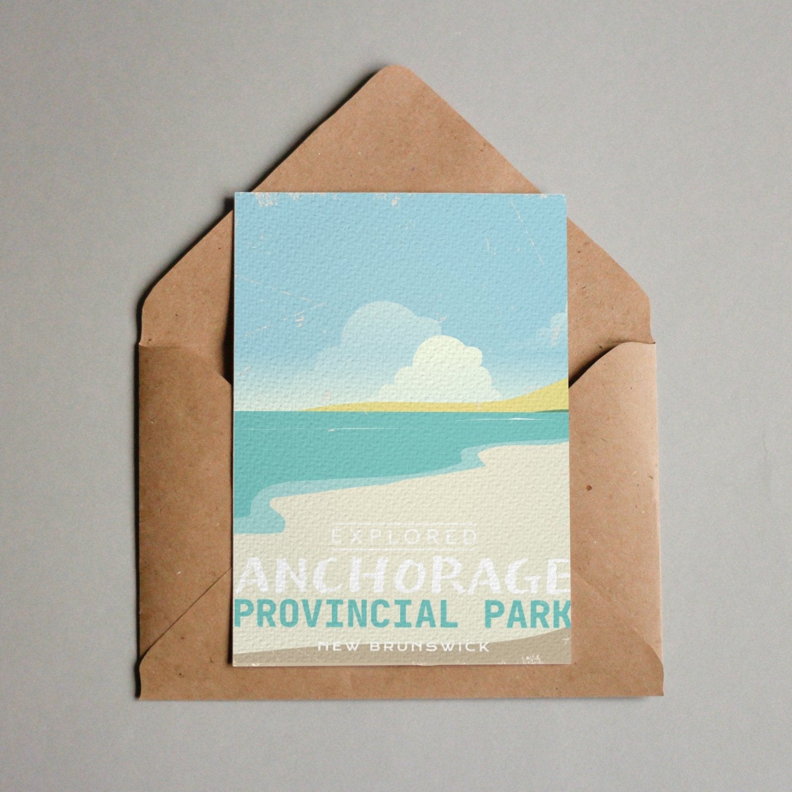 Anchorage New Brunswick Provincial Park Postcard, Canada Parks