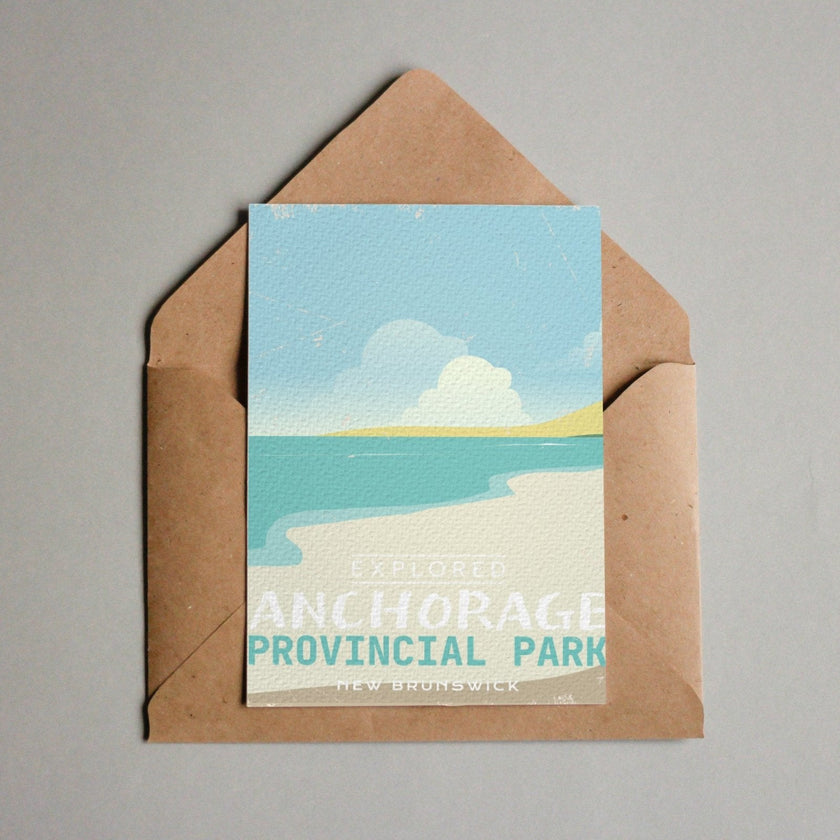 Anchorage New Brunswick Provincial Park Postcard, Canada Parks
