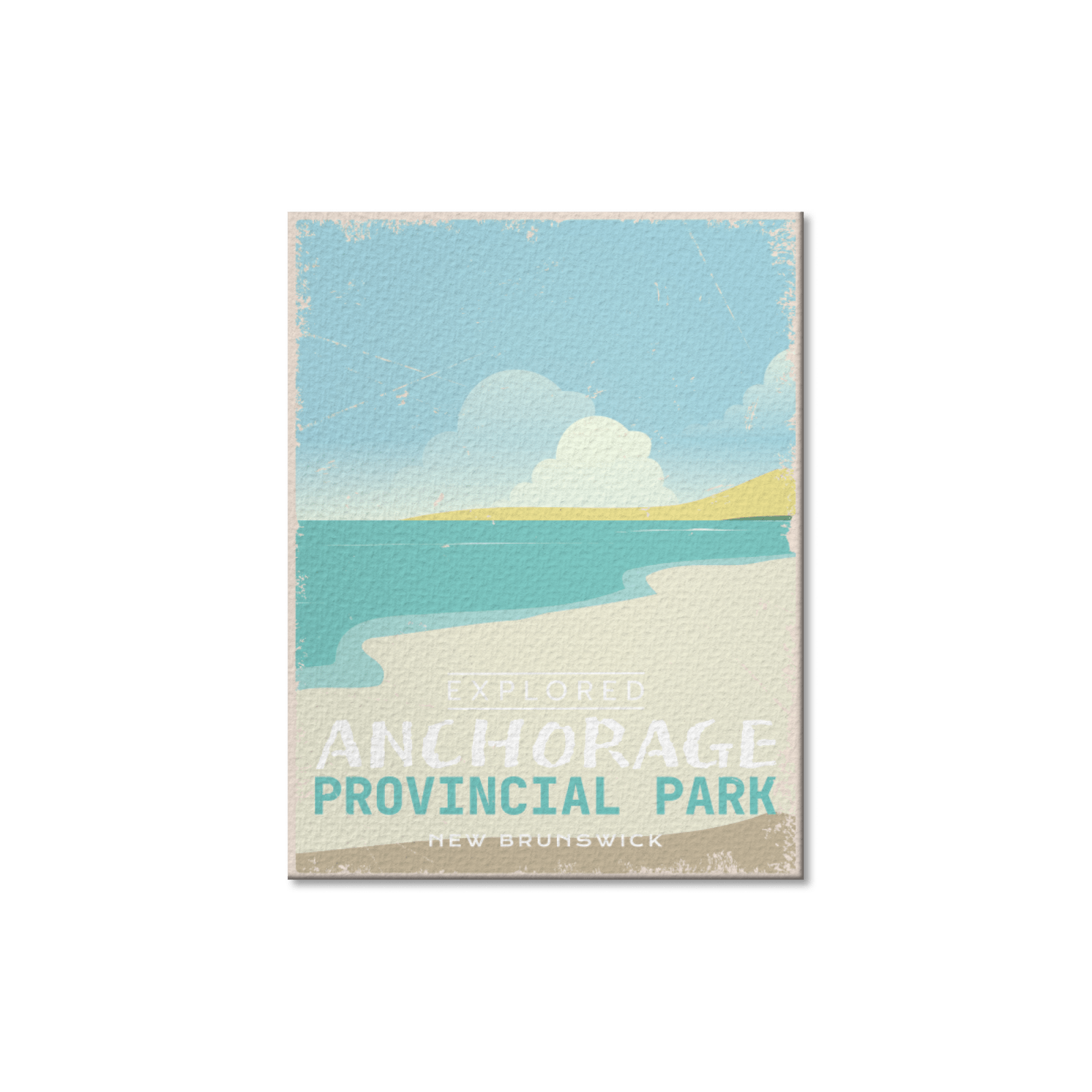 Anchorage New Brunswick Provincial Park Postcard, Canada Parks
