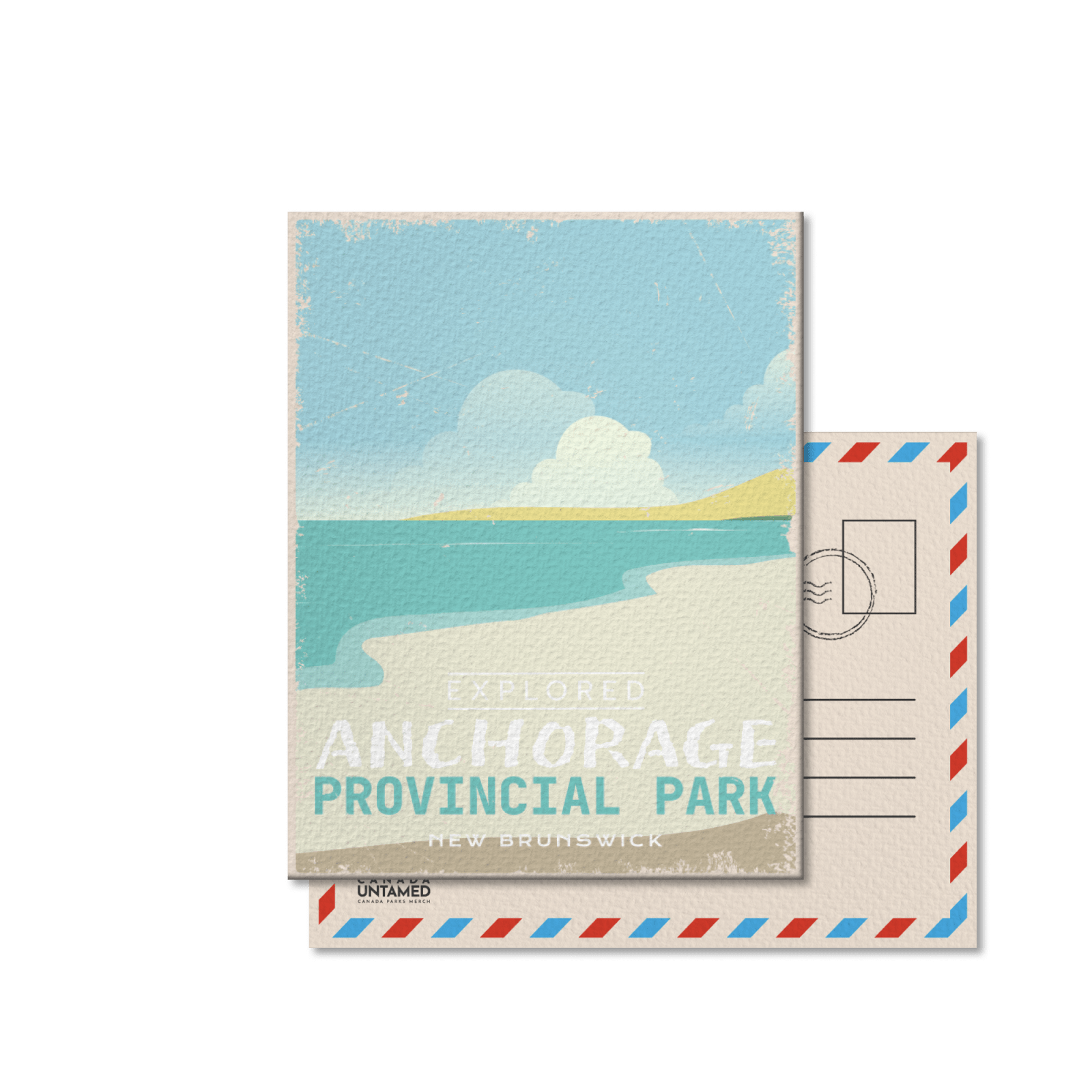 Anchorage New Brunswick Provincial Park Postcard, Canada Parks