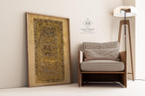 Ancient Qu'ran Folio Giclee Print: Islamic Calligraphy Art