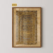 Ancient Qu'ran Folio Giclee Print: Islamic Calligraphy Art