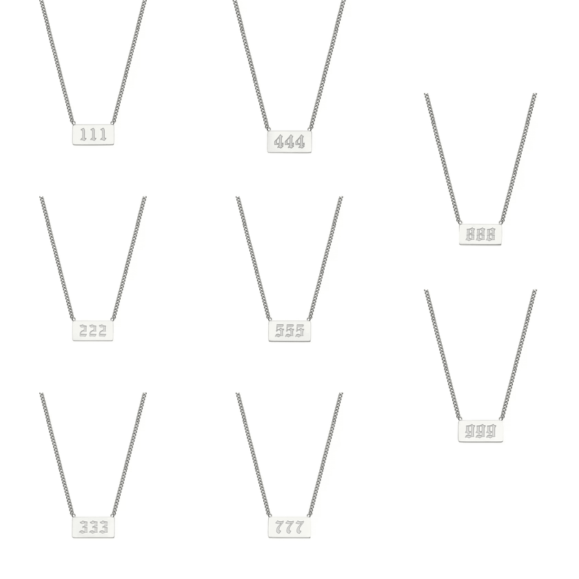 Angel Number Necklace