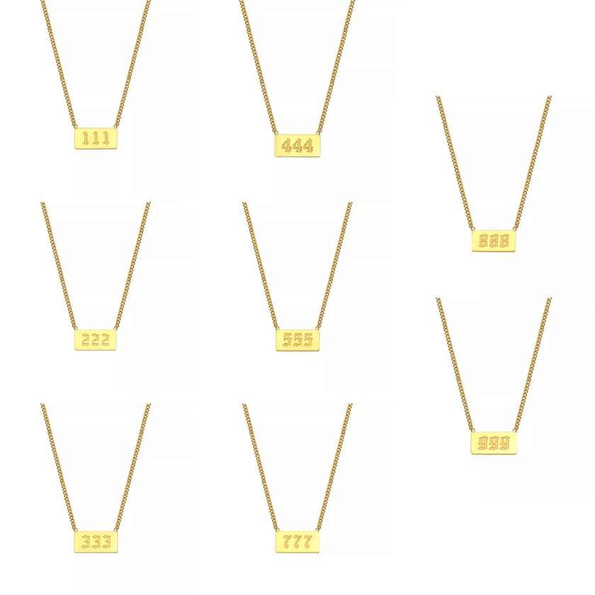 Angel Number Necklace