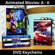 Animated Movies (A-K) Keychains