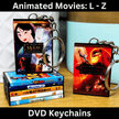 Animated Movies (L-Z) Keychains