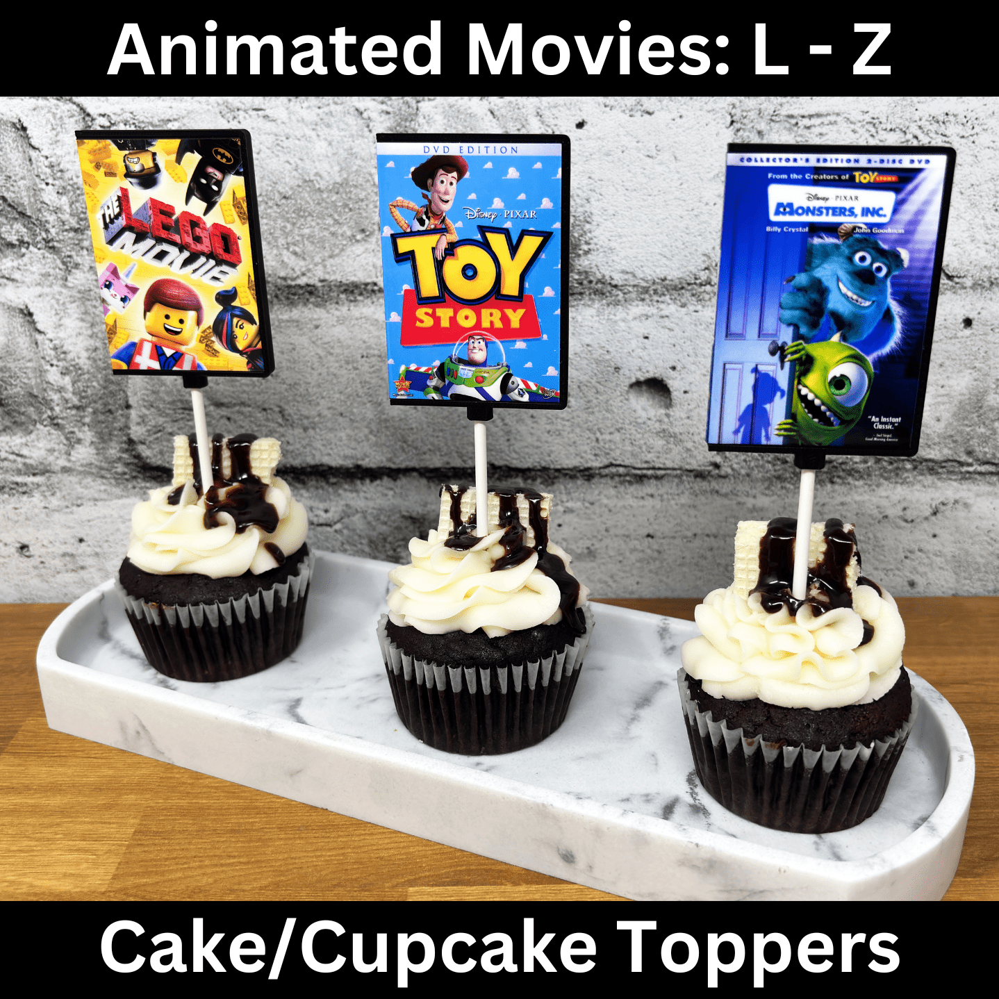 Animated Movies L-Z Toppers (Medium)
