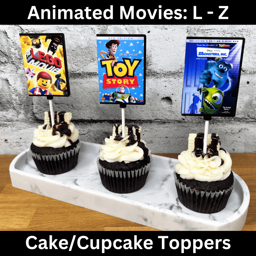 Animated Movies L-Z Toppers (Medium)