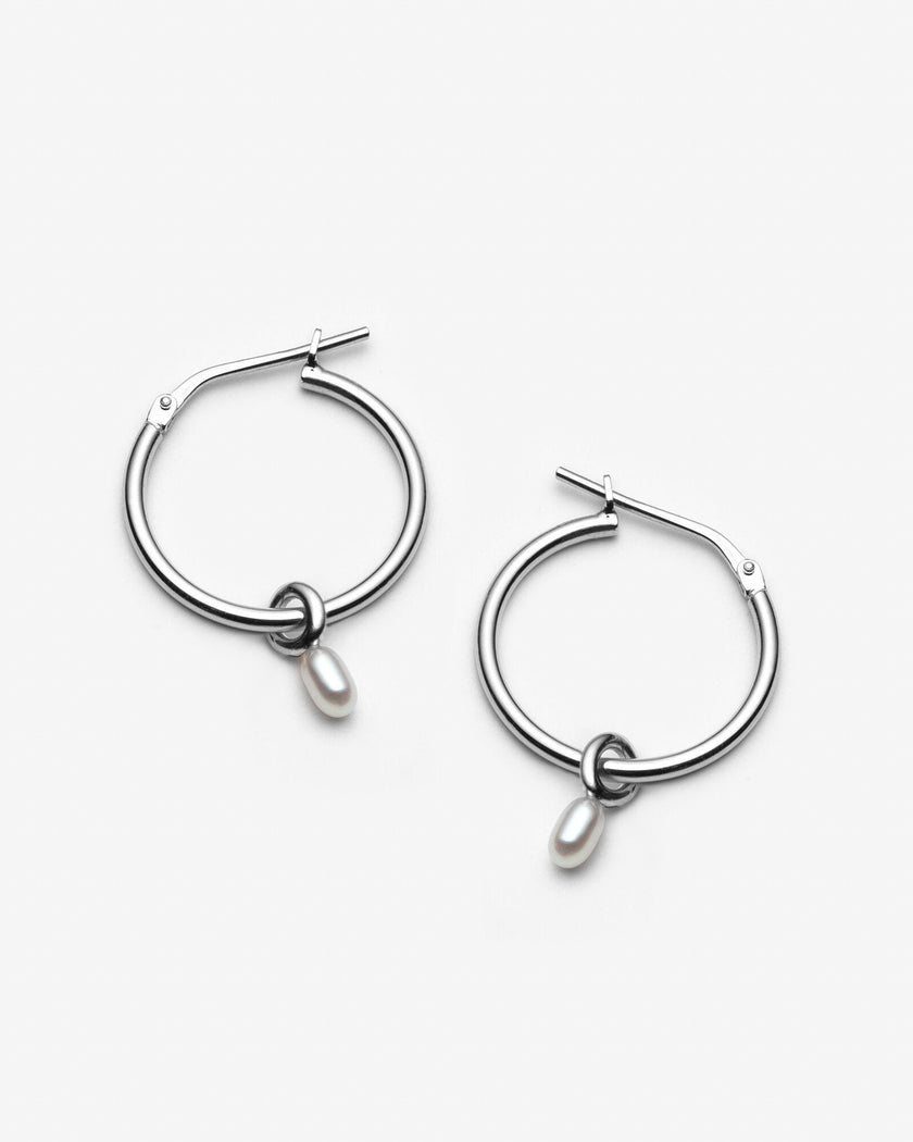 Marie-Joséphine - Boucles d’oreilles avec petites perles d’eau douce