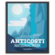 Anticosti National Park 'Explored' Poster, Canada Parks