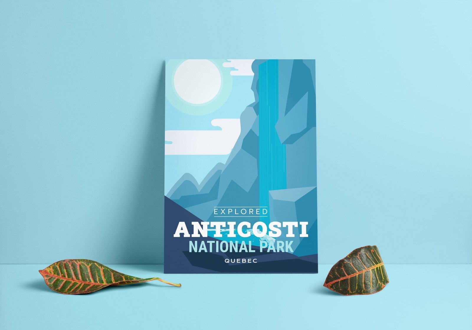 Anticosti National Park 'Explored' Poster, Canada Parks