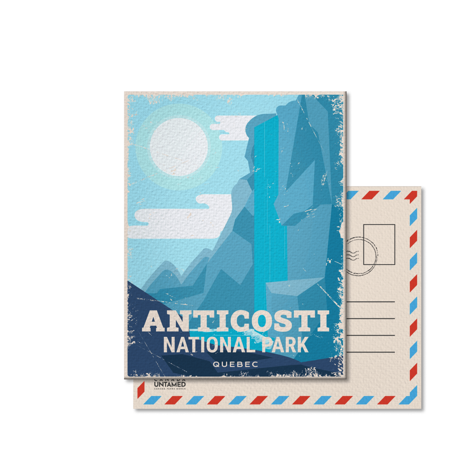 Anticosti Quebec National Park Postcard, Canada Parks