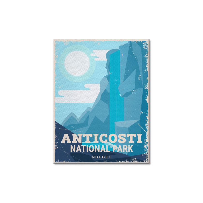 Anticosti Quebec National Park Postcard, Canada Parks