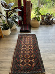 Antique Baluch Bag Face Rug | 1' 6
