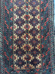 Antique Baluch Bag Face Rug | 1' 6