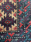 Antique Baluch Bag Face Rug | 1' 6