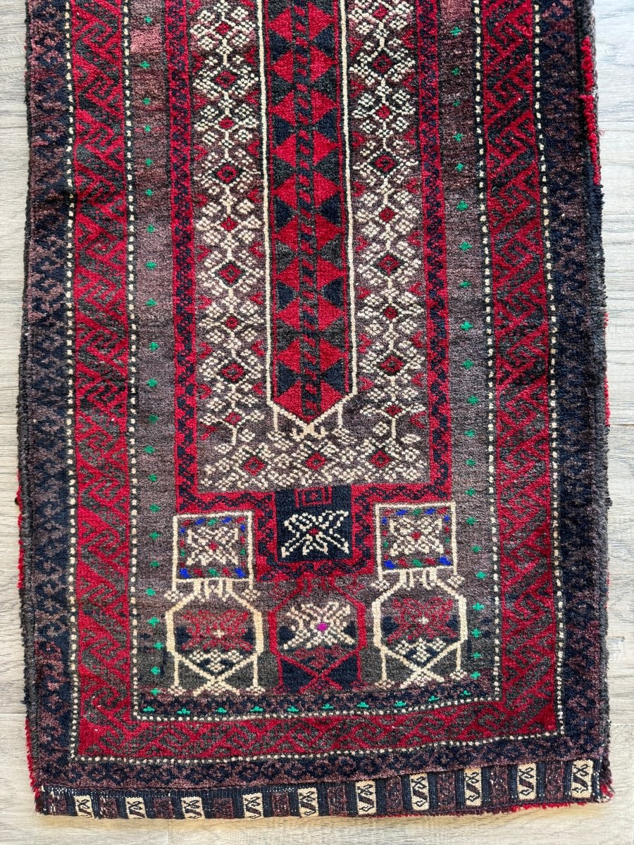 Antique Baluch Saddlebag | 1' 8