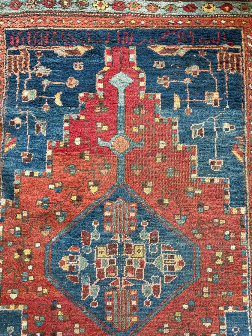 On Hold for Todd - Antique Bidjar Runner Rug | 3' 3