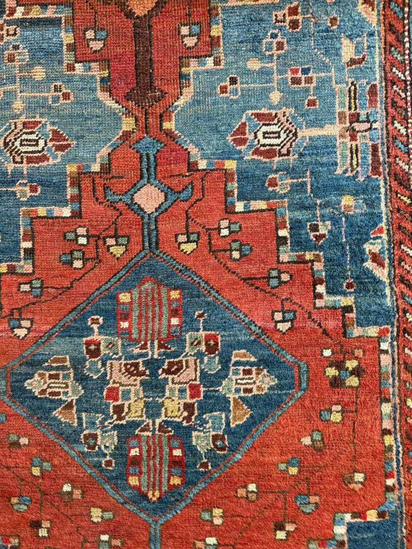On Hold for Todd - Antique Bidjar Runner Rug | 3' 3